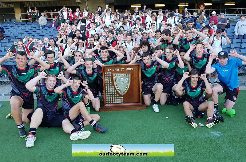 Heathcote High School Win University Shield - OurFootyTeam