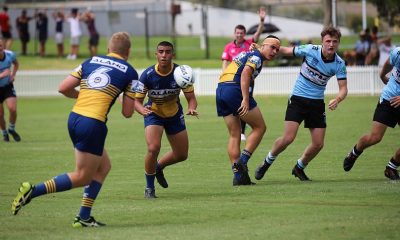 Eels Matthews Cup Hooker Yehya Ayache putting Parramatta into attack (Photo : Steve Montgomery)