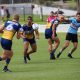 Eels Matthews Cup Hooker Yehya Ayache putting Parramatta into attack (Photo : Steve Montgomery)