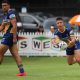 Vlado Janovic Eels Sg Ball Hooker with a deadly pass v Sharks (Photo : Steve Montgomery)