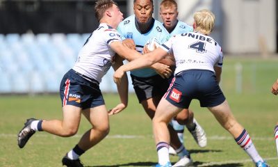 Franklin Pele Cronulla =-Sutherland Sharks (Photo : Steve Montgomery)