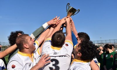 Kadikoy Rugby League lift the Turkey U18s Trophy