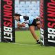 Tegan Dymock dives in for a good team try against Sydney Roosters Indigenous Academy at Sharks Park (Photo : Steve Montgomery)