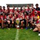 2019 National Schoolboy Cup Champion Kirwna State High School celebrate their classy win in last years National Schoolboy Cup Final v Westfields SHS (Photo : Steve Montgomery / OurFootyTeam.com)