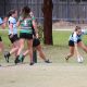 Sharks Winger Zali Fay scores her 2nd try in Rnd 4 of the Harvey Norman Women's Premiership against Souths (Photo : Steve Montgomery)