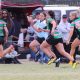 Sharks Winger Andie Robinson flys down the wing (Photo : Steve Montgomery)