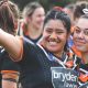 WestsTigers celebrate a solid win in Rnd 4