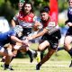 Aaron Payne Cup; Kirwan State High School and Mackay State High. Kirwan's Tyreece Woods