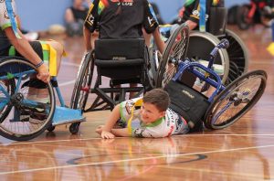 Wheelchair Rugby League is open to all abilities, all ages and all capabilities (Photo : Steve Montgomery)