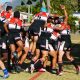 Kirwan cel;ebrate winning Back 2 Back Phil Hall Cup's (Photo : QRL)