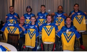 NSWWRL City team with their Rep jumpers