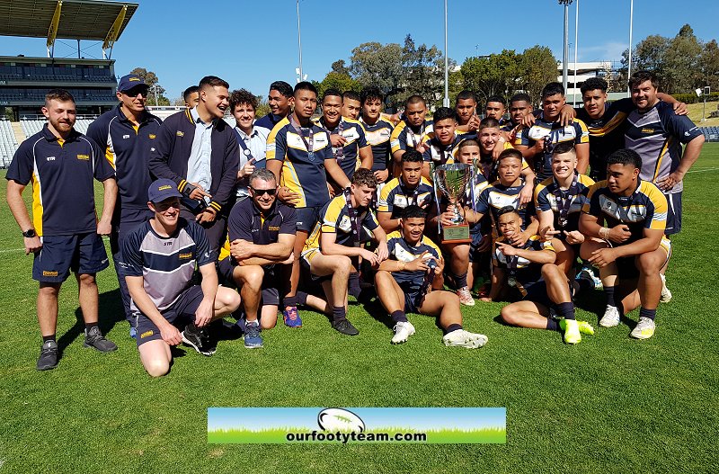 2019 NSW Schoolboy Cup Champions Westfields Sports High School (Photo : Steve Montgomery)
