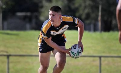 Westfields SHS Hooker Vlado Jankovic in action for Westfields Sports High Picture: Richard Dobson