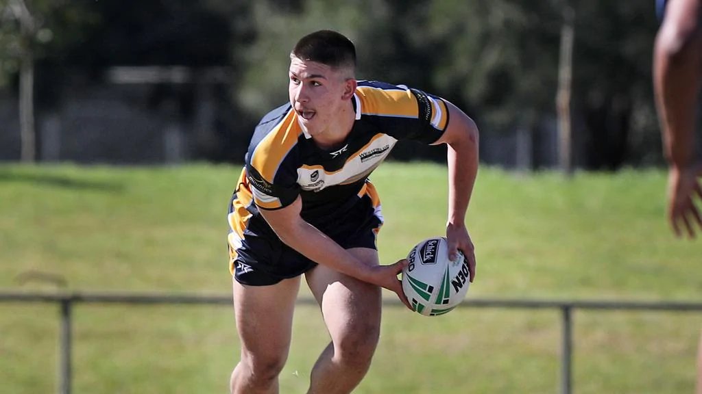 Westfields SHS Hooker Vlado Jankovic in action for Westfields Sports High Picture: Richard Dobson