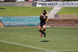 Carson Kaho (Westfields Sports High) selected at Fullback in the 2nd Schoolboy Cup 'Team of the Year' (Photo : Steve Montgomery)