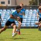 Sharks Harold Matthews Cup in action against the Knights at Shark Park yesterday season (Photo : Adam Wrightson - Cronulla Junior League)