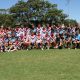 Cronulla Sharks and Central Coast Roosters Under 16's TeamPhoto after today trial game at Erskinville Oval (Photo : Steve Montgomery)