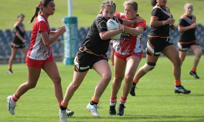 Wests Tigers teams in action with junior representative trials