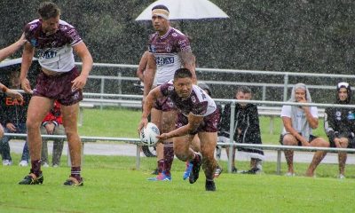 Manly captain Gordon Chan Kum Tong was inspirational at hooker and second-rower Zane Dunford turned in a tireless performance (Photo : Jordon Ovington)
