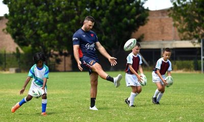 Roosters international James Tedesco is encouraging junior players to have a go in 2021. (Photo : Gregg Porteous/NRL Photos)