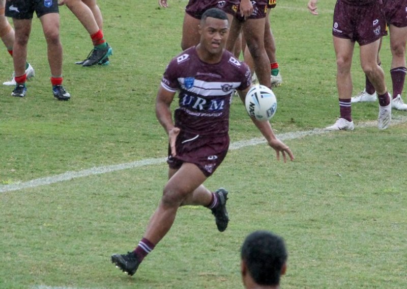 Latu Fainu had a fine game against Souths. (Photo : Jordon Ovington)