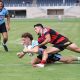 Sharks Osca Catton scores his 2nd try at Shark Park in Round 3 of the NSWRL Harold Matthews Cup (Photo : Steve Montgomery)