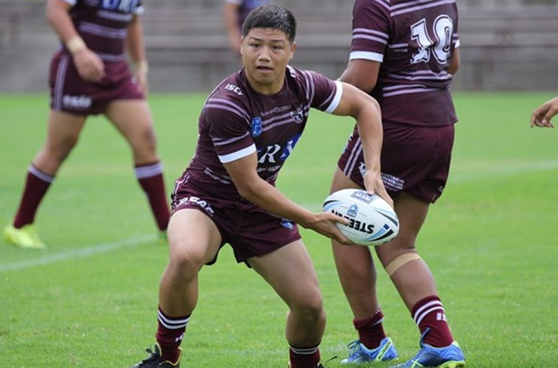 Manly Seaeagle's SG Ball Cup Captain Gordon Kum Tong in action