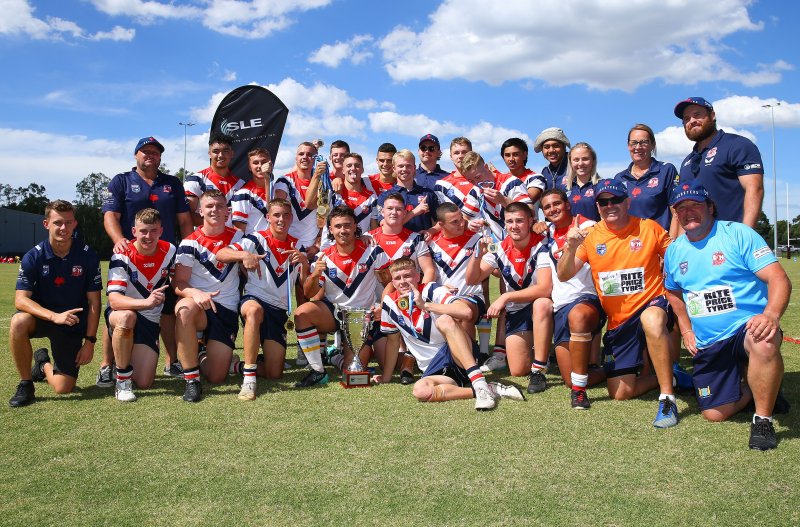 Central Coasst Roosters 2021 Laurie Daley Cup Champions (Photo : NSWRL)