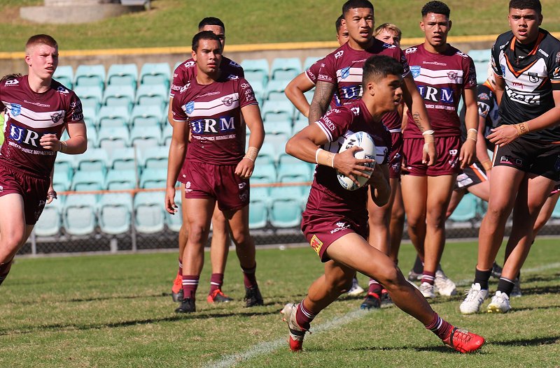 Seaeagles Harold Mathews too good for Magpies in an excellent Qualifying Final at Leichhardt Oval on Saturday (Photo : Steve Montgomery)