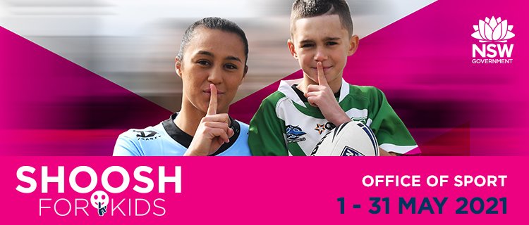 NSWRL supports "Shoosh for Kids"
