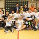 England Wheelchair Rugby League team after the 2nd Test v Aussie Wheelaroos in 2019 (Photo : Steve Montgomery)