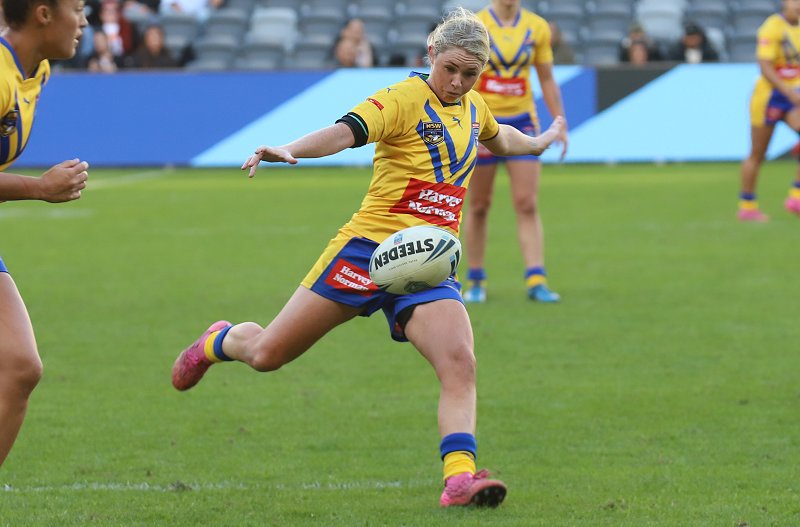 City's Maddie Studdon in contention for NSW selection after great performance in the County v City game at bankwest Stadium (Photo : Steve Montgomery)