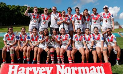 The St. George Dragons are the 2021 Tarsha Gale Cup Champions (Photo : Bryden Sharp bsphotos.com.au)