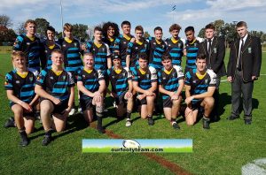 All saints College after their Rnd 2 Schoolboy Cup clash at the Maitland Sports Ground on Wednesday (Photo : Steve Montgomery