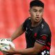 Iverson Matai Endeavour SHS & Cronulla Sharks) is playing in the NSW CHS Open side