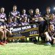 Marsden SHS with their Cheque after their Rnd 1 win over Keebra Park in the Allan Langer Cup