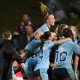 NSW U19's girls celebrate (Photo : NSWRL) winning back 2 back State of Origin games