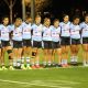 Sharks line up to pay respect for Wentworthville Magpies girls who passed away last week (Photo : Steve Montgomery)