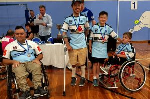 Cronulla Sharks Wheelchair Team 2019 (Photo : Steve Montgomery)