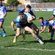 Sharks fullback Kade Dykes dives in for a great try in Round 13 at Belmore (Photo : Steve Montgomery)