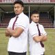 Xavier Stowers, left, and Jardyn Stilinovich-Watene (News Corp/Attila Csaszar)