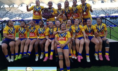 City open Women win the 2021 Harvey Norman Country v City game at Bankwest Stadium (Photo : Steve Montgomery)