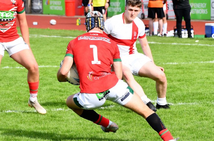 English youth excel in Double Header Test in Wales