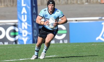 Jack Boyling - Cronulla Sharks 2021 Jersey Flegg Cup Player of the Year (Photo's : Steve Montgomery)