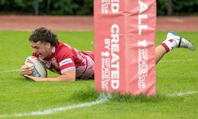 Young Warriors score seven tries to beat Hull KR at Robin Park Arena on Saturday Credit: Bryan Fowler.