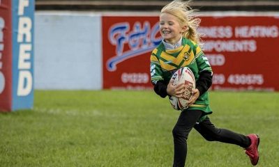 Barrow & District League celebrate annual Primary RL Festival (Photo: Becky Beacock)
