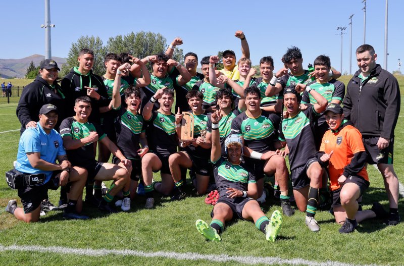 Mid Central Vipers 16s win the National Youth Tournament Final Nga Puna Wai Sports Hub in Christchurch (Photo : NZRL)