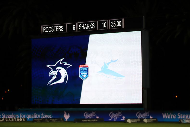 2021 HNWP Rnd 12 CC ROOSTERS v SHARKS