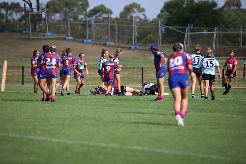 2020 Tarsha Gale Cup Trial Knights v Sharks