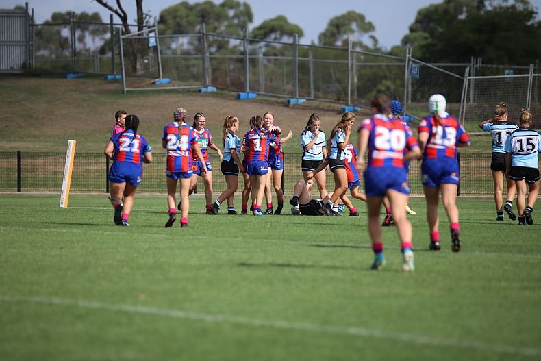 2020 Tarsha Gale Cup Trial Knights v Sharks